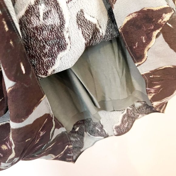 Wilfred Free Aritzia Floral Bohemian T-Shirt Summer Dress - Picture 6 of 9